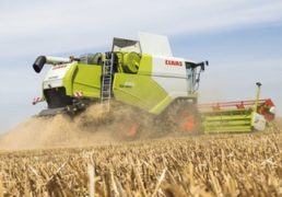 Mietitrebbia Claas TUCANO 430 MONTANA Autolivellanti