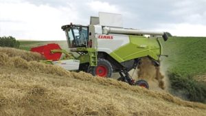 Mietitrebbia Claas TUCANO 430 MONTANA Autolivellanti